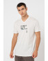 ARMANI EXCHANGE Tricou de bumbac cu decolteu in V - Pled.ro