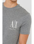 ARMANI EXCHANGE Tricou de bumbac cu logo brodat - Pled.ro