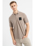 ARMANI EXCHANGE Tricou polo de bumbac cu logo - Pled.ro