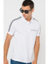 ARMANI EXCHANGE Tricou polo din amestec de bumbac cu logo - Pled.ro