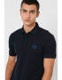 ARMANI EXCHANGE Tricou polo slim fit cu logo discret - Pled.ro