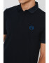 ARMANI EXCHANGE Tricou polo slim fit cu logo discret - Pled.ro