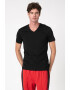 ARMANI EXCHANGE Tricou slim fit cu decolteu in V - Pled.ro