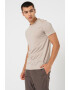 ARMANI EXCHANGE Tricou slim fit cu decolteu la baza gatului - Pled.ro