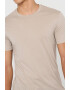 ARMANI EXCHANGE Tricou slim fit cu decolteu la baza gatului - Pled.ro