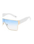 AVANT-GARDE PARIS Ochelari de soare shield cu lentile in degrade - Pled.ro