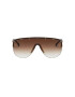 AVANT-GARDE PARIS Ochelari de soare shield cu lentile in degrade - Pled.ro