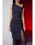 AVENUE No.29 Rochie cambrata cu slit adanc lateral - Pled.ro