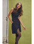 AVENUE No.29 Rochie dreapta cu detaliu petrecut frontal - Pled.ro