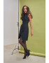 AVENUE No.29 Rochie dreapta cu detaliu petrecut frontal - Pled.ro