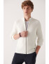 Avva Cardigan cu fermoar si maneci raglan - Pled.ro