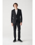 Avva Sacou slim fit cu revere decupate - Pled.ro