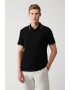 Avva Tricou polo cu model uni - Pled.ro