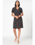 b.young Rochie mini cu model floral Hailey - Pled.ro