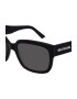 Balenciaga Ochelari de soare dreptughiulari unisex cu logo - Pled.ro