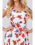 BAROCCA Rochie cu imprimeu floral si decolteu in V - Pled.ro