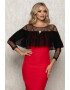 BAROCCA Rochie mini cambrata cu segment contrastant - Pled.ro