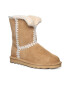 BEARPAW Ghete de piele intoarsa fara inchidere Penelope - Pled.ro