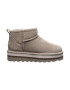 BEARPAW Ghete de piele intoarsa fara inchidere Retro Shorty - Pled.ro