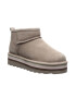 BEARPAW Ghete de piele intoarsa fara inchidere Retro Shorty - Pled.ro