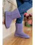 BEARPAW Cizme de piele intoarsa cu captuseala de lana fara inchidere Elle Youth - Pled.ro