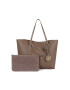 Beverly Hills Polo Club Geanta shopper de piele ecologica cu etui din piele intoarsa - Pled.ro