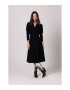 BeWear Rochie casual de dama Nanel neagra - Pled.ro