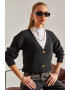 Bianco Lucci Cardigan regular fit cu decolteu in V - Pled.ro