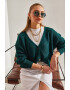 Bianco Lucci Cardigan regular fit cu decolteu in V - Pled.ro