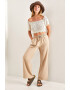 Bianco Lucci Pantaloni relaxed fit de bumbac - Pled.ro