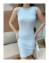 Bianco Lucci Rochie bodycon mini - Pled.ro