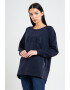 Big Star Bluza sport supradimensionata cu maneci raglan - Pled.ro