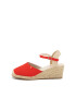 Big Star Espadrile cu talpa wedge si detaliu tesut - Pled.ro