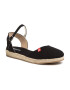 Big Star Espadrile dama 206699633 Textil Negru - Pled.ro