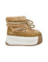 Big Star Ghete flatform cu garnitura din piele intoarsa - Pled.ro