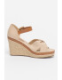 Big Star Sandale tip espadrile wedge - Pled.ro