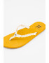 Billabong Papuci flip-flop de piele ecologica cu aspect impletit Sandies - Pled.ro