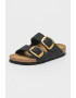 Birkenstock Papuci de piele - Pled.ro