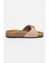 Birkenstock Papuci din piele nabuc Madrid - Pled.ro