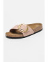 Birkenstock Papuci din piele nabuc Madrid - Pled.ro