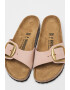 Birkenstock Papuci din piele nabuc Madrid - Pled.ro