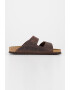 Birkenstock Papuci unisex de piele cu catarame Arizona - Pled.ro