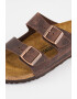 Birkenstock Papuci unisex de piele cu catarame Arizona - Pled.ro