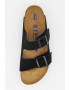 Birkenstock Papuci unisex de piele intoarsa cu catarame ajustabile - Pled.ro