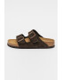 Birkenstock Papuci unisex narrow fit de piele intoarsa Arizona - Pled.ro