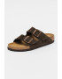 Birkenstock Papuci unisex narrow fit de piele intoarsa Arizona - Pled.ro