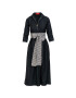 BITOLIA GALLERY Rochie midi evazata cu maneci 3/4 Picnic - Pled.ro