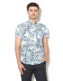 BLEND Camasa slim fit cu model tropical - Pled.ro