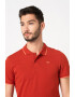 BLEND Tricou polo din material pique - Pled.ro