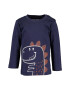 Blue Seven Bluza cu imprimeu cu desene animate Bleumarin inchis/Maro/Alb - Pled.ro